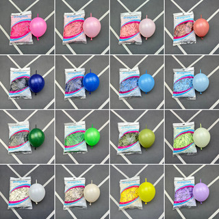 O marca 20cm cauda balão casamento aniversário decoração trançado modelagem dos desenhos animados doce cor Lingkelong co