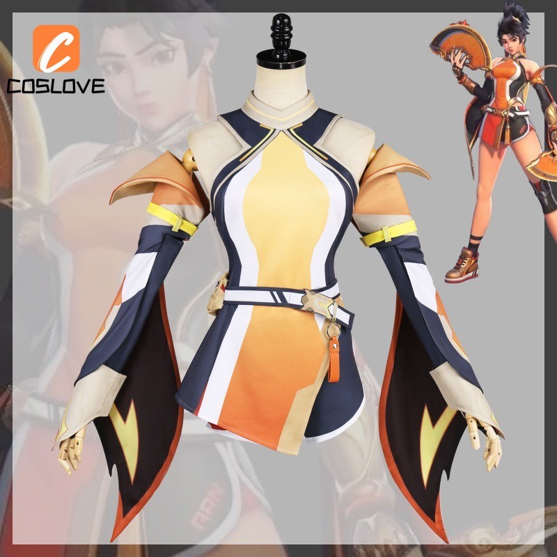 Overwatch 2 Ye Anran Cosplay Roupas Conjunto Completo Traje Roupa Para Meninas Mangas Compridas Jogo Chinês Pele Origina
