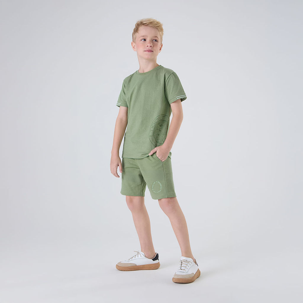 Camiseta Manga Curta Infantil Masculina Tigor T. Tigre