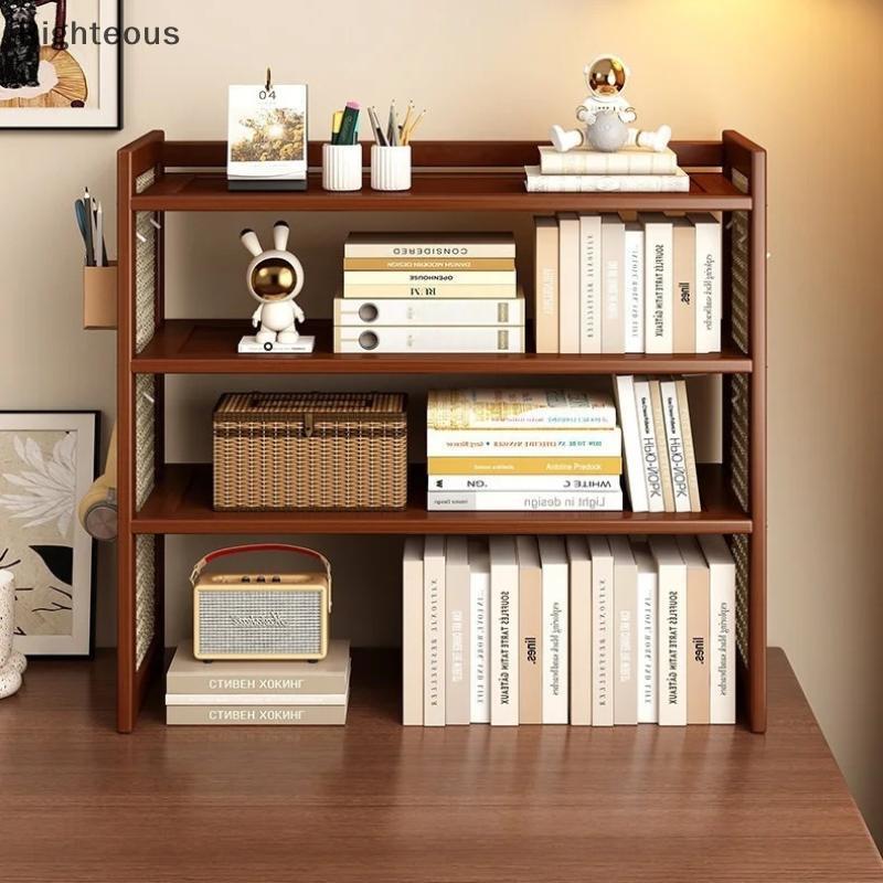 Rightrous Prateleira De Armazenamento De Mesa Simples 2026 Pequena Organizador Estante Para Quarto Estudo Escritório Em 