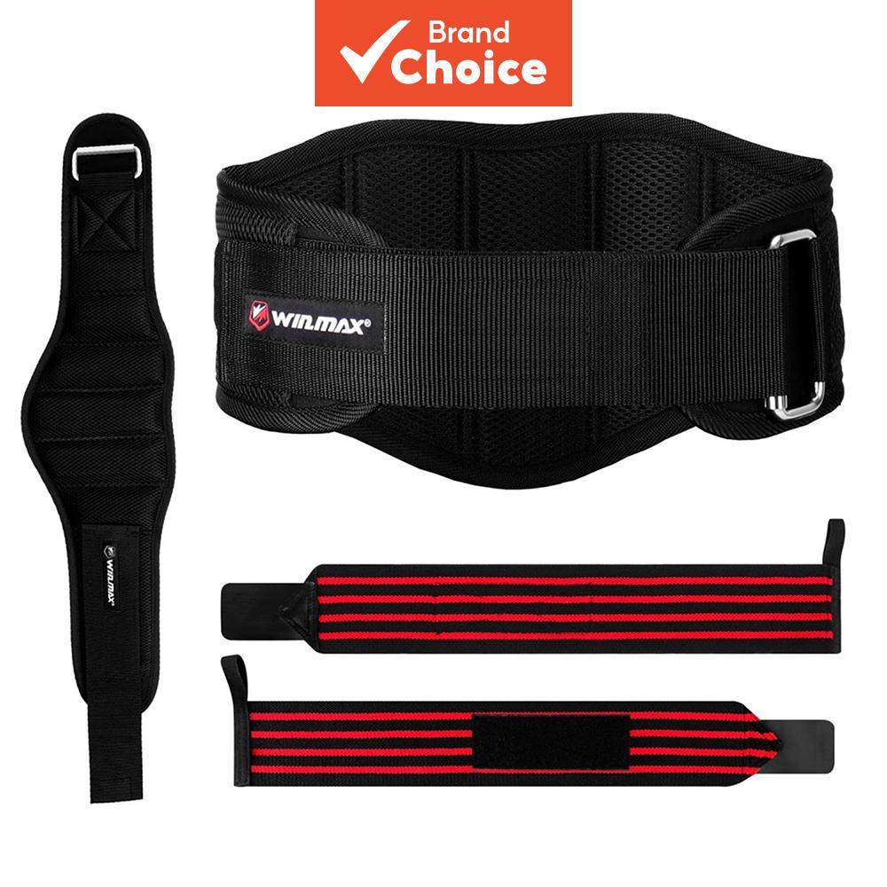 Cinto de Levantamento de Peso WINMAX com Suporte Profissional Lombar