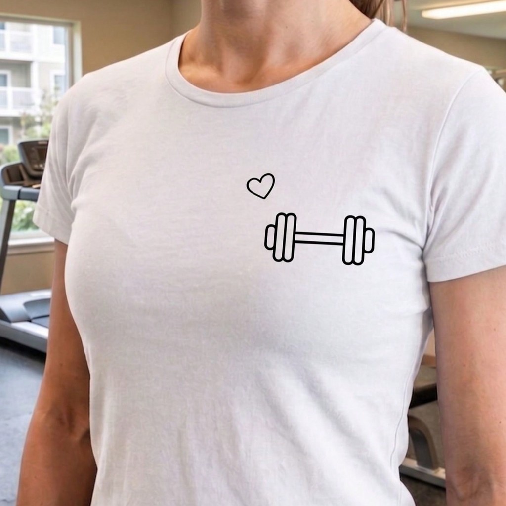 Camiseta Blusa Feminina 100% Algodão Tshirt Treino Caminhada Crossfit Academia Musculação Fitness Gym Conforto Leve