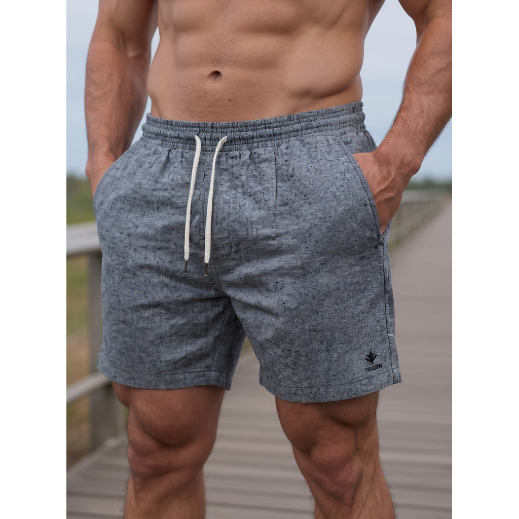 Kit 2 Bermudas Masculinas Linho Elastano Praiana Confortável Verão — Loja ALG