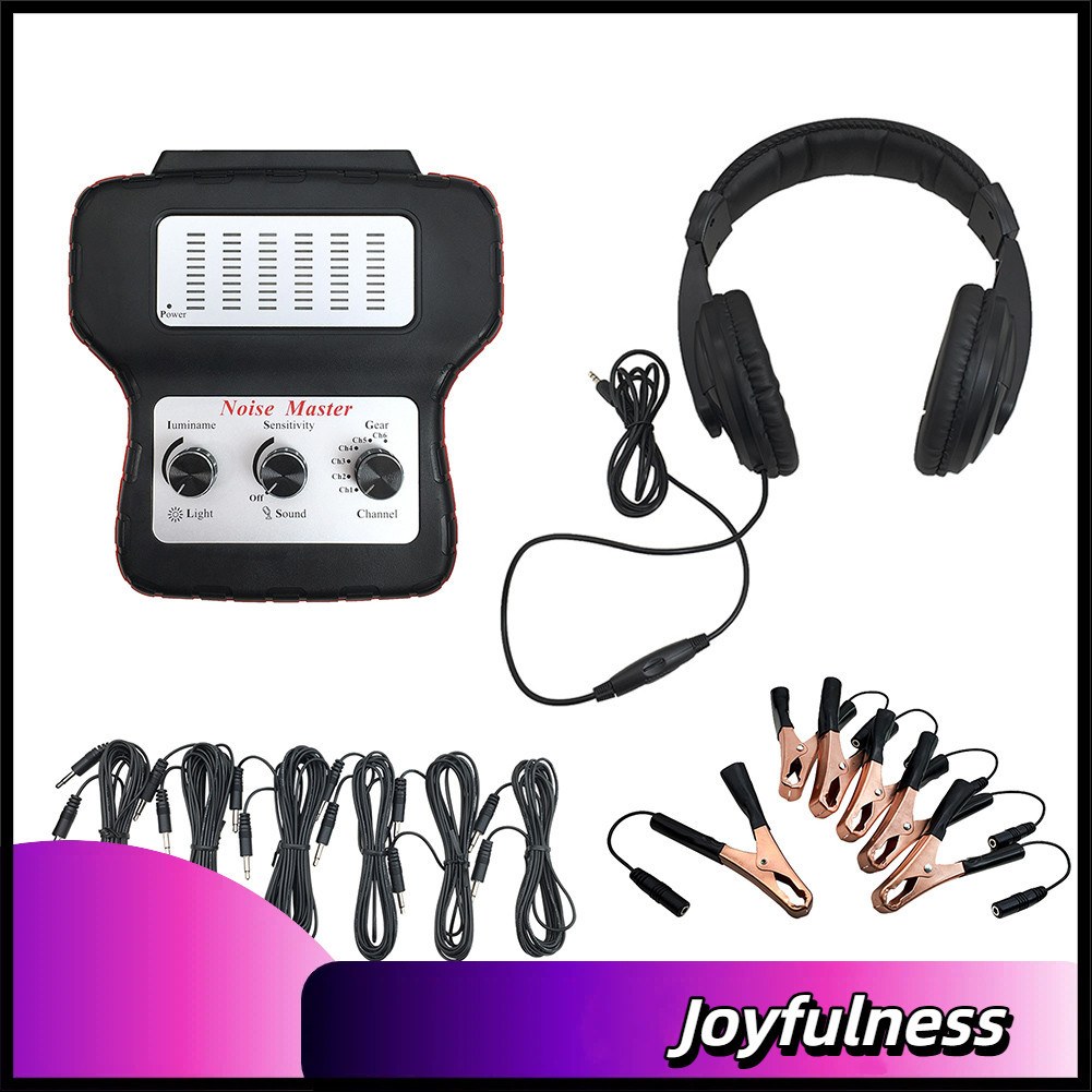 Joyfulness-br Detector de ruído multicanal Estetoscópio eletrônico Localizador de carro Dispositivo de escuta de