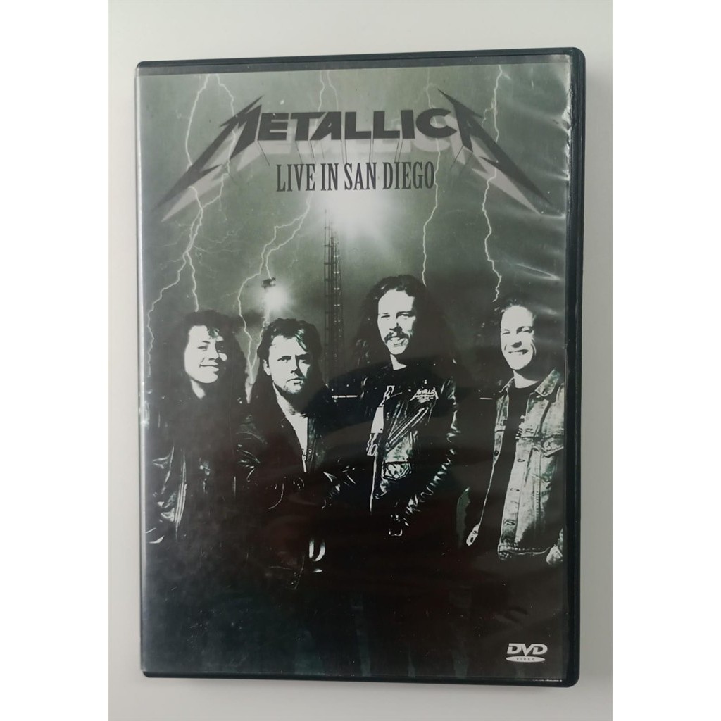 DVD METALLICA - LIVE IN SANDIEGO 1992 direção
