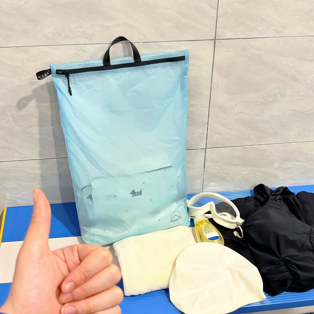 Saco de natação à prova dwaterproof água saco de natação seco molhado separação saco de armazenamento Fitness banho roup
