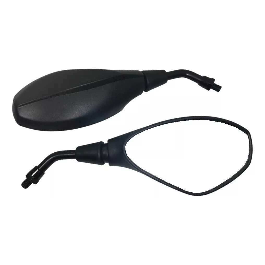 Par Retrovisor Bmw F800 Fixo Haste Curta Yamaha (Só Seve Para Motos Yamaha)
