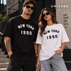 Camiseta T-Shirt Unissex Estampada 100% Algodão Confortável Casual Moderna