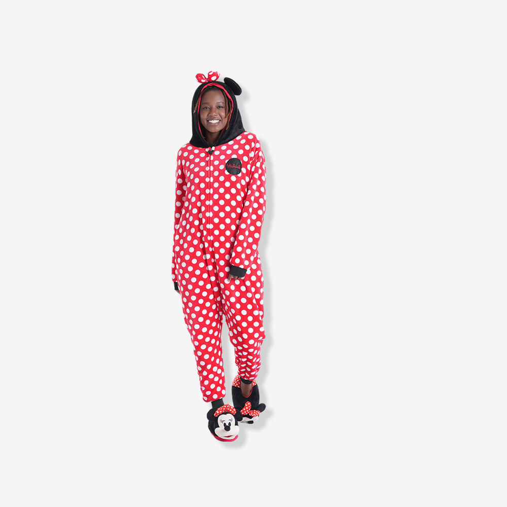 Macacão Kigurumi Minnie - Disney