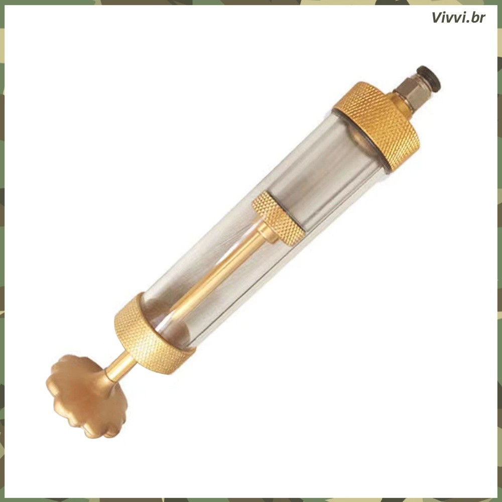 Analisador De Óleo De Vidro De Latão Para Carros , Fácil De Operar , Verificador De Qualidade Carro DIY , Manutenção _VV