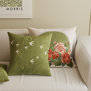 Francês High-End tulipa fronha almofada encosto sala de estar sofá almofada lombar núcleo Bay janela volta almofada