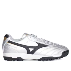 Chuteira Mizuno Morelia Classic Society Prata/Preto