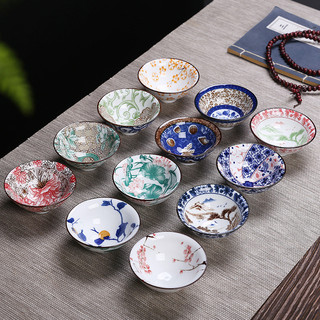 Novo estilo xícara de chá chapéu de cerâmica xícara mestre degustação de chá xícara única estilo japonês xícara de chá a