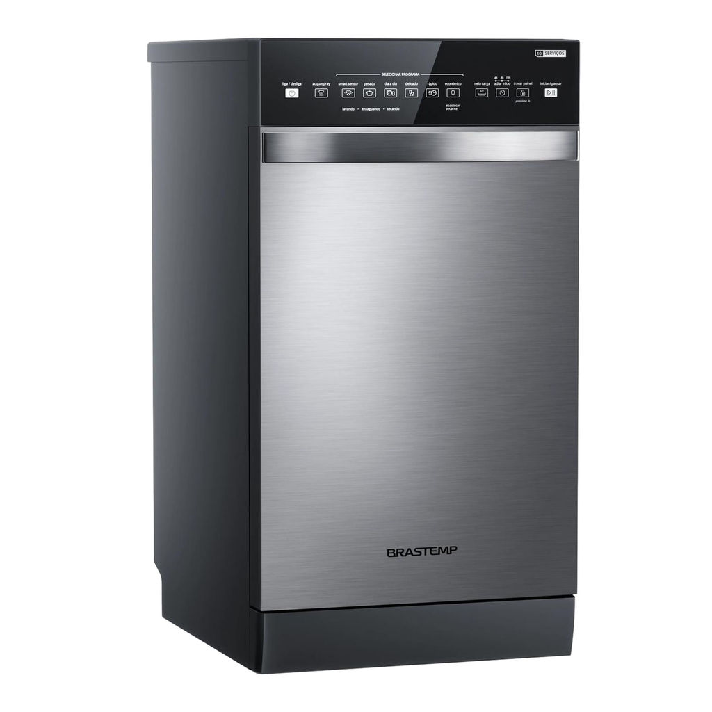 Lava-Louças 10 Serviços Brastemp cor Inox com Ciclo Pesado - BLF10BR · foto 2