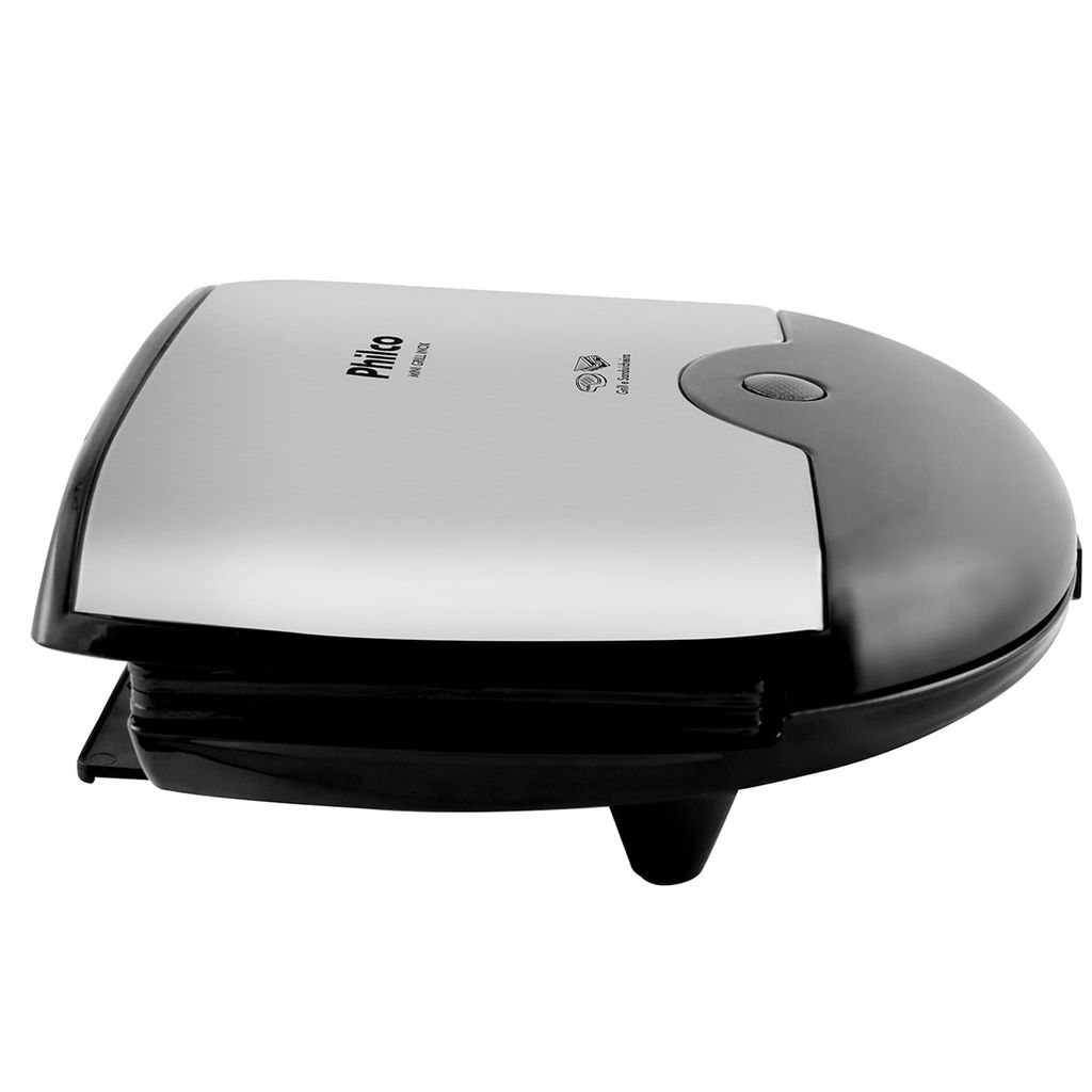Mini Grill e Sanduicheira Philco Inox Preto 750W · foto 2