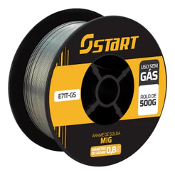 Arame Para Solda Mig De 0,8mm Rolo Com 0.5kg Sem Gás Start