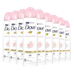 Kit Desodorante Aerosol Dove Beauty Finish - Edição Limitada 150ml - 9 unidades