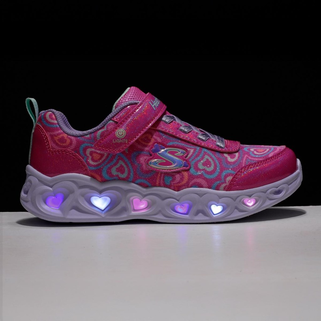 Tênis Skechers Heart Lights Boogie Love Infantil em Oferta na Shopee