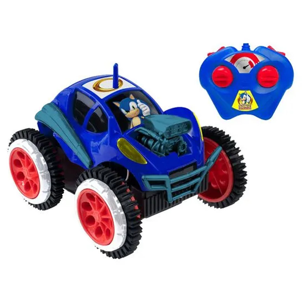 Carrinho Controle Remoto Candide Sonic Tumbling Rush Azul 27 Mhz Pilhas AA 3 Funções em Oferta na Shopee