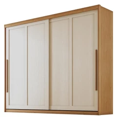 Guarda Roupas Casal 2 Portas de Correr 6 Gavetas Firenze