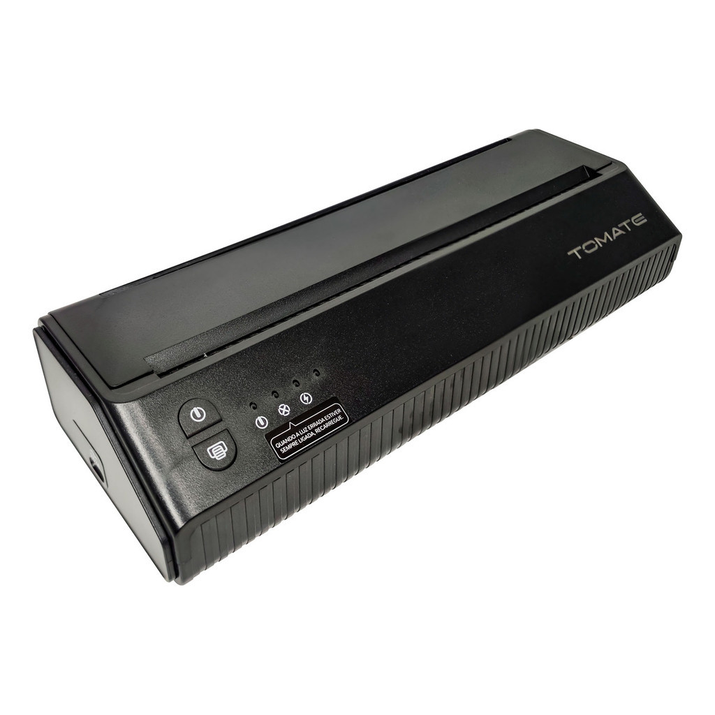 TOMATE MDK P8008 Impressora térmica monocromática preta para decalques de tatuagem bi-volt