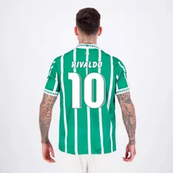 Camisa Palmeiras Retrô 1994 Verde 10 Rivaldo