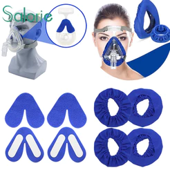 Almofadas De Nariz Para Máscara CPAP Capa Universal Respirável Forros Acessórios Rosto Cheio Apnéia Do Sono