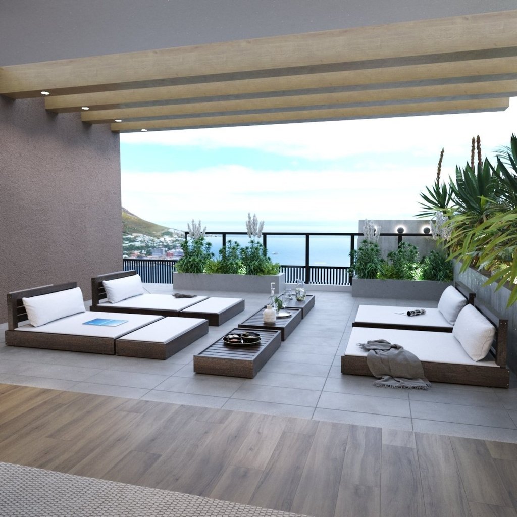 Conjunto 2 Sofás Chaise com 2 Puffs Rustic Versatti em Oferta na Shopee