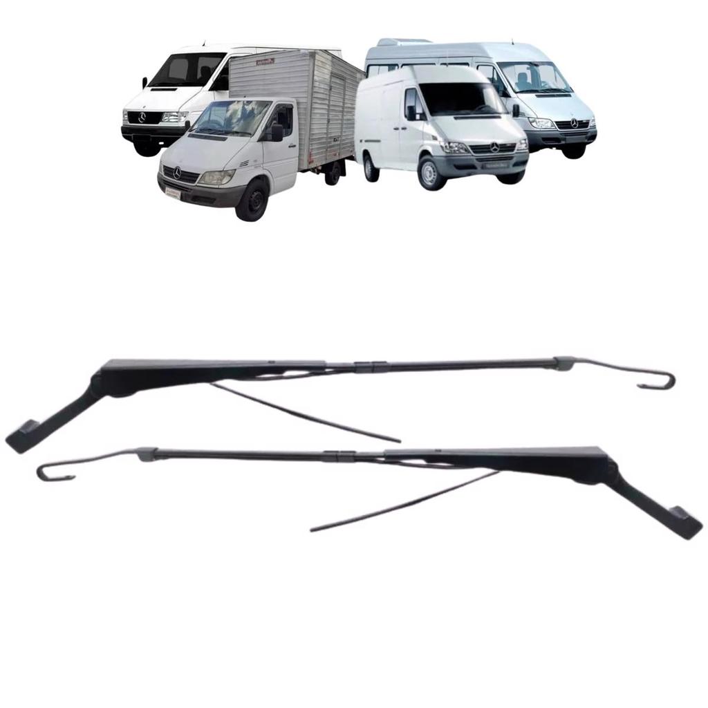 Imagem Kit Braços Limpadores De Parabrisas Sprinter 310 311 312 313