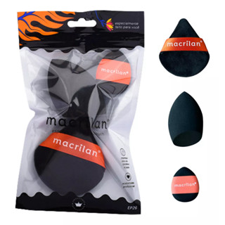 Kit com 3 Esponja para maquiagem - macrilan em Oferta na Shopee