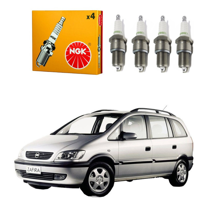 Jogo Velas Ngk Zafira 2.0 Flex 2004 A 2011