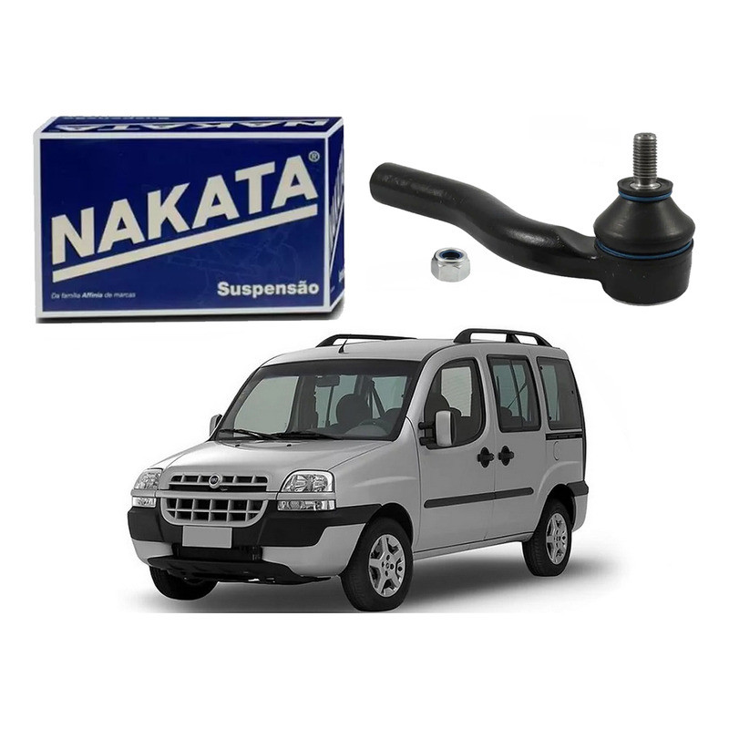 Terminal Direção Direito Nakata Doblo 1.3 2002 A 2006