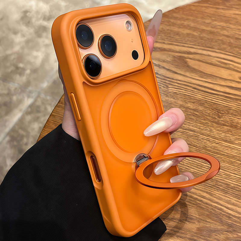 Metal Suporte Do Carro Anel Caso De Telefone Adequado Para IPhone 17 Pro Max 17 Ar 16 15 14 13 12 11 Amortecedor Magnéti em Oferta na Shopee