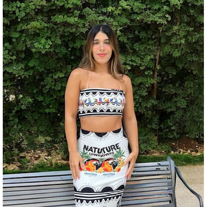 Top Rib Nosso Lenço em Oferta na Shopee