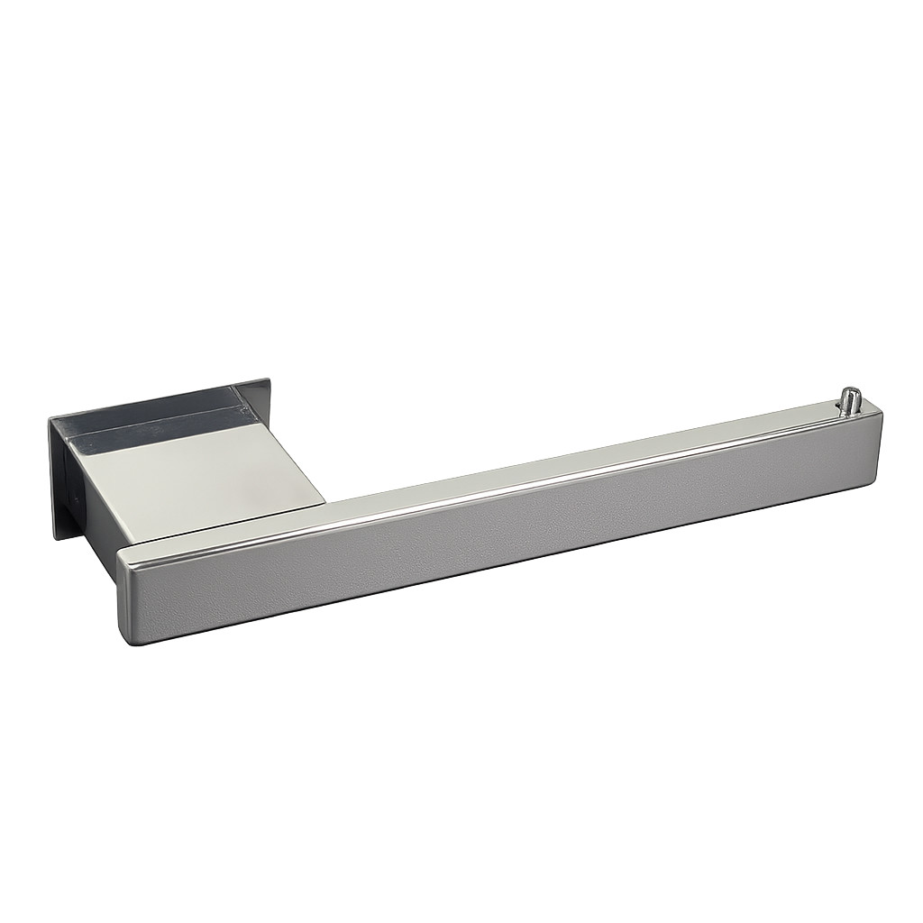 Suporte Porta Papel Higiênico Papeleira Polido Inox Slim