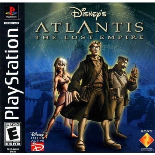 Disney's Atlantis - The Lost Empire - PS1