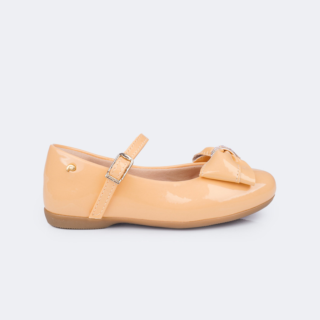 Sapatilha Infantil Feminina Bailarina Sintético Rosa Pampili em Oferta na Shopee