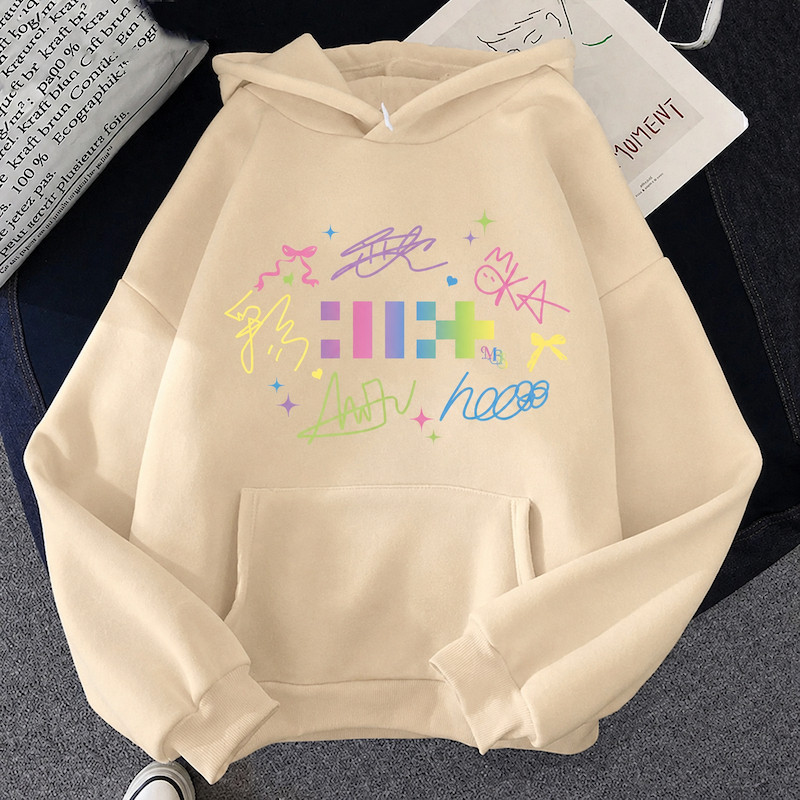 Moletom Canguru Feminino Estampa Colorida Gringo Illit Lightstick 100% Algodão Envio Rápido