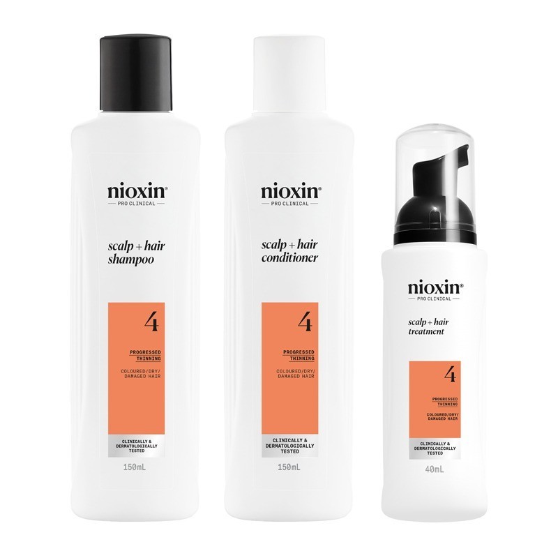 Kit Nioxin Sistema 4 - Shampoo + Condicionador + Tratamento
