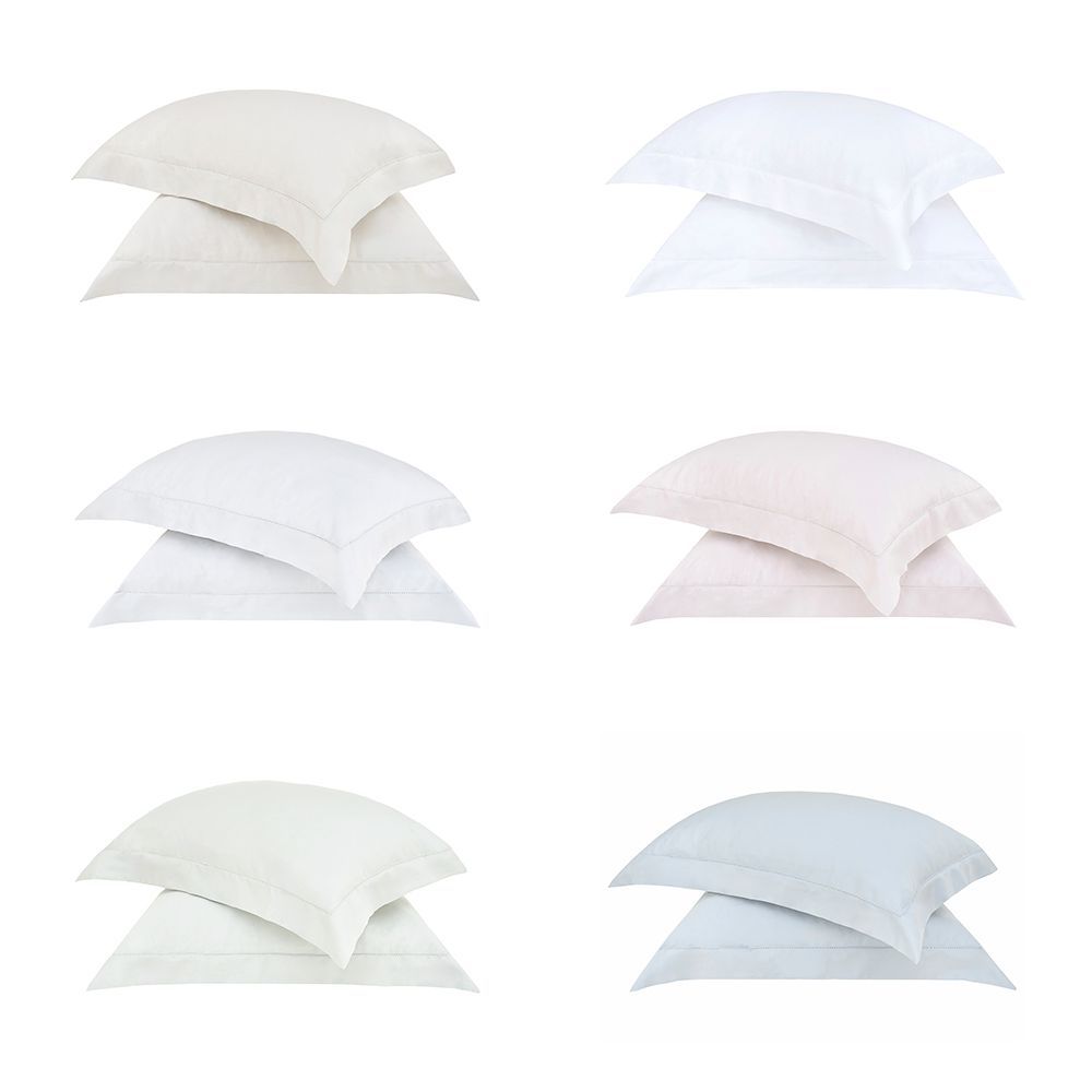 Kit Fronhas 50x70cm Cetim 300 Fios Buddemeyer Bud Vision New Colors II 100% Algodão Penteado 2 peças