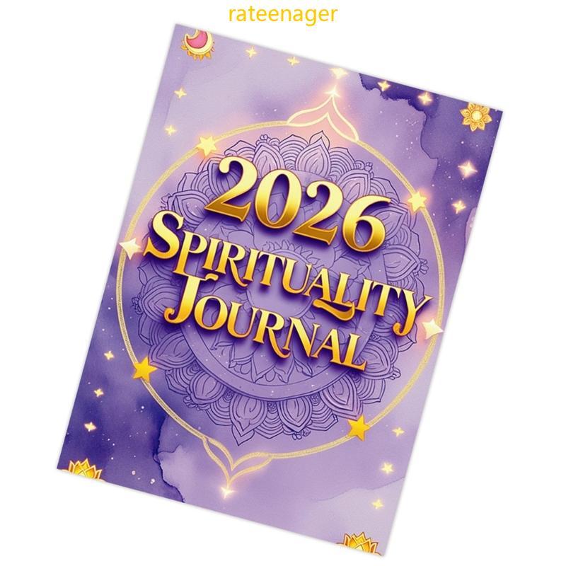 Imagem Tony 2026 Diário Espiritual Planejador Mindfulness Progress Tracking Planner