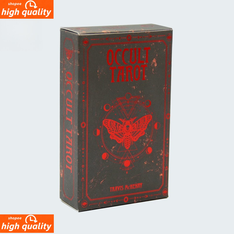 78Card Occult Tarot English Version Oracle Divination Fate Game Deck Table Board Games Playing Card High quality e-801