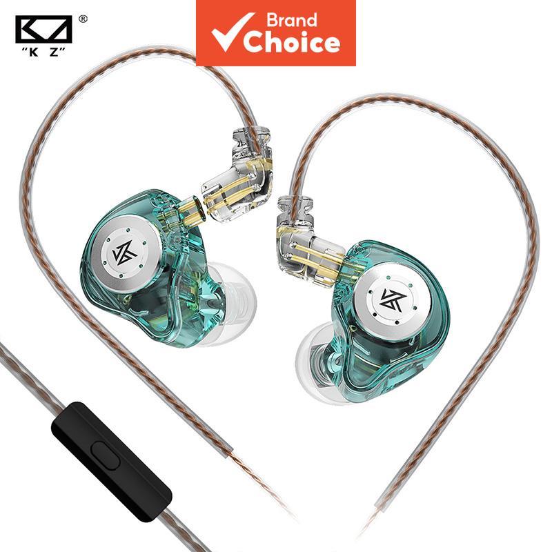 KZ EDX Pro Fones De Ouvido Monitor Intra-Auricular Dinâmico HiFi Com Fio Baixo Estéreo Jogo Música Tampões Noice Cancela