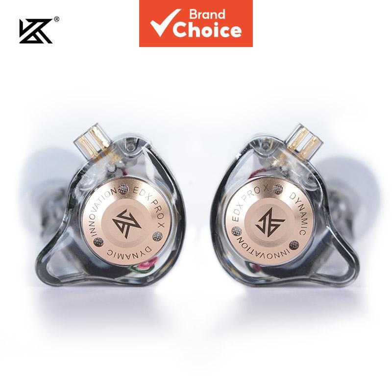 KZ EDX Pro X Fones De Ouvido Driver Dinâmico HiFi Intra-Auricular Com Fio Graves Profundos Para Música Esportiva ZSN Uso