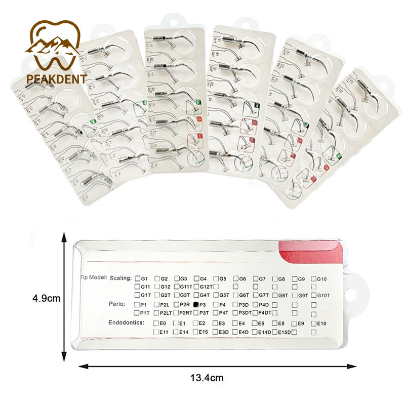 Ponta de Ultrassom Universal para EMS WOODPECKER 5424 Inserção VOON