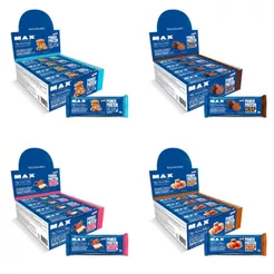 Power Protein Crisp Display 12un de 44g Max Titanium