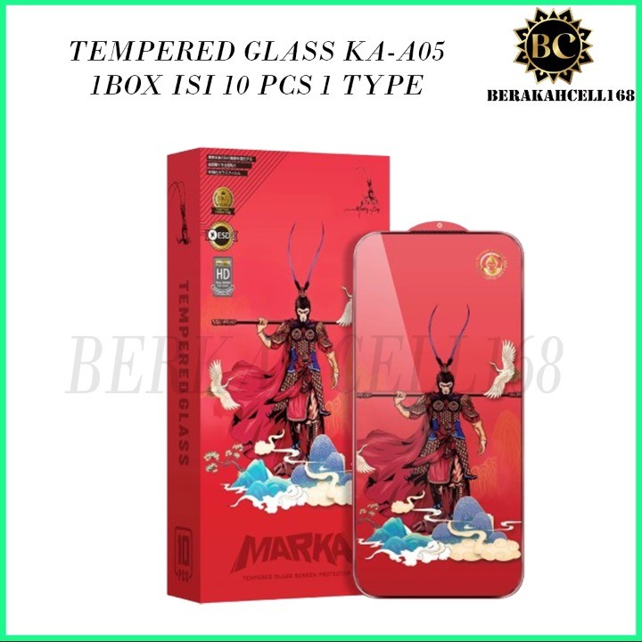 10 Pcs 1 Caixa KA-A05 Vidro Temperado Macaco KING XIAOMI POCOPHONE C85 C81 PRO C