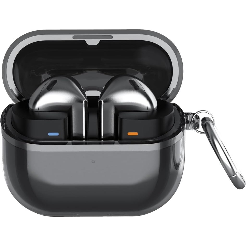 Capa de TPU Macia para Fones de Ouvido Samsung Galaxy Buds3/ Buds3 Pro com Chave