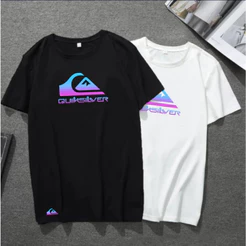 kit 2 Camisetas Masculino Quiksilver Camiseta 100% Algodão Fio 30.1 Alta Qualidade
