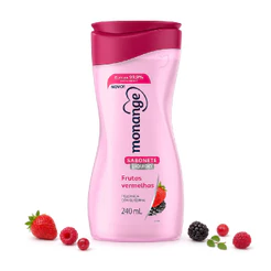 Sabonete Líquido Monange Frutas Vermelhas 240ml